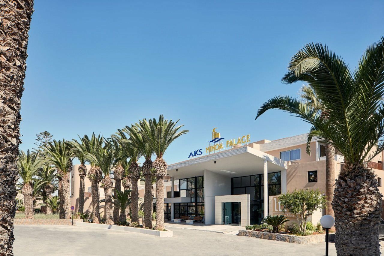Aks Minoa Palace (Adults Only) Картерос Экстерьер фото