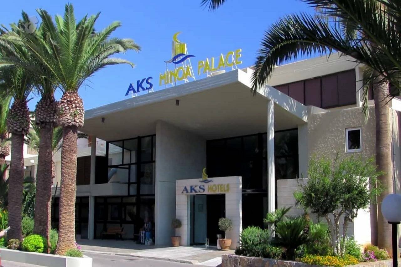 Aks Minoa Palace (Adults Only) Картерос Экстерьер фото